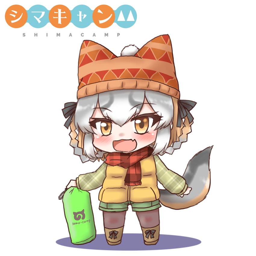 island fox (kemono friends and 2 more) drawn by mabuta_(mbt)