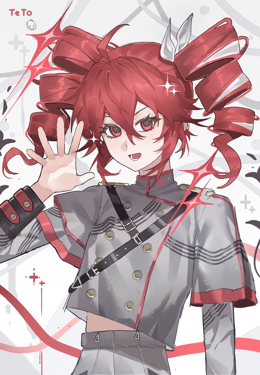 kasane teto (utau and 1 more) drawn by yiden_(danbaobao)