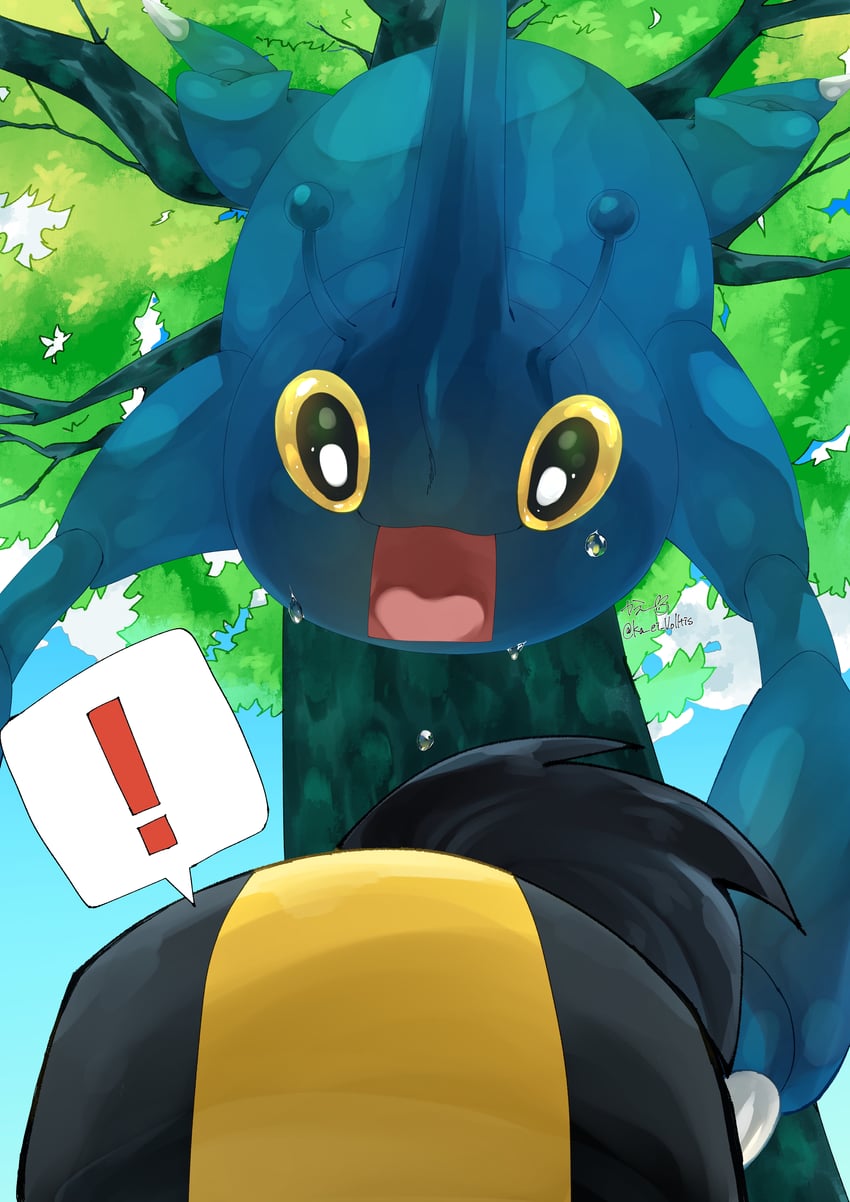 ethan and heracross (pokemon and 1 more) drawn by ka_ei_volltis