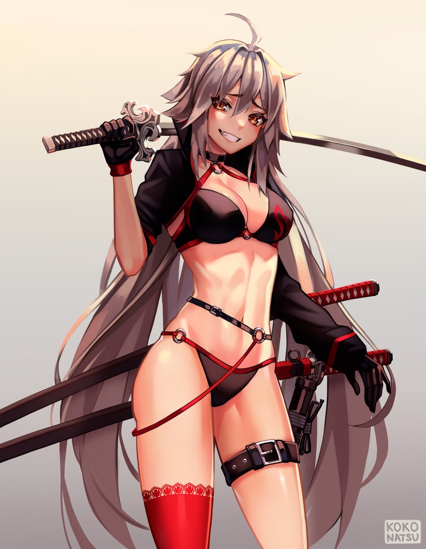 jeanne d'arc alter (fate and 1 more) drawn by kokonattsu