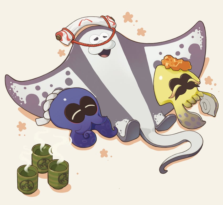 shiver, frye, and big man (splatoon and 1 more) drawn by yattpki3wfyvsm5