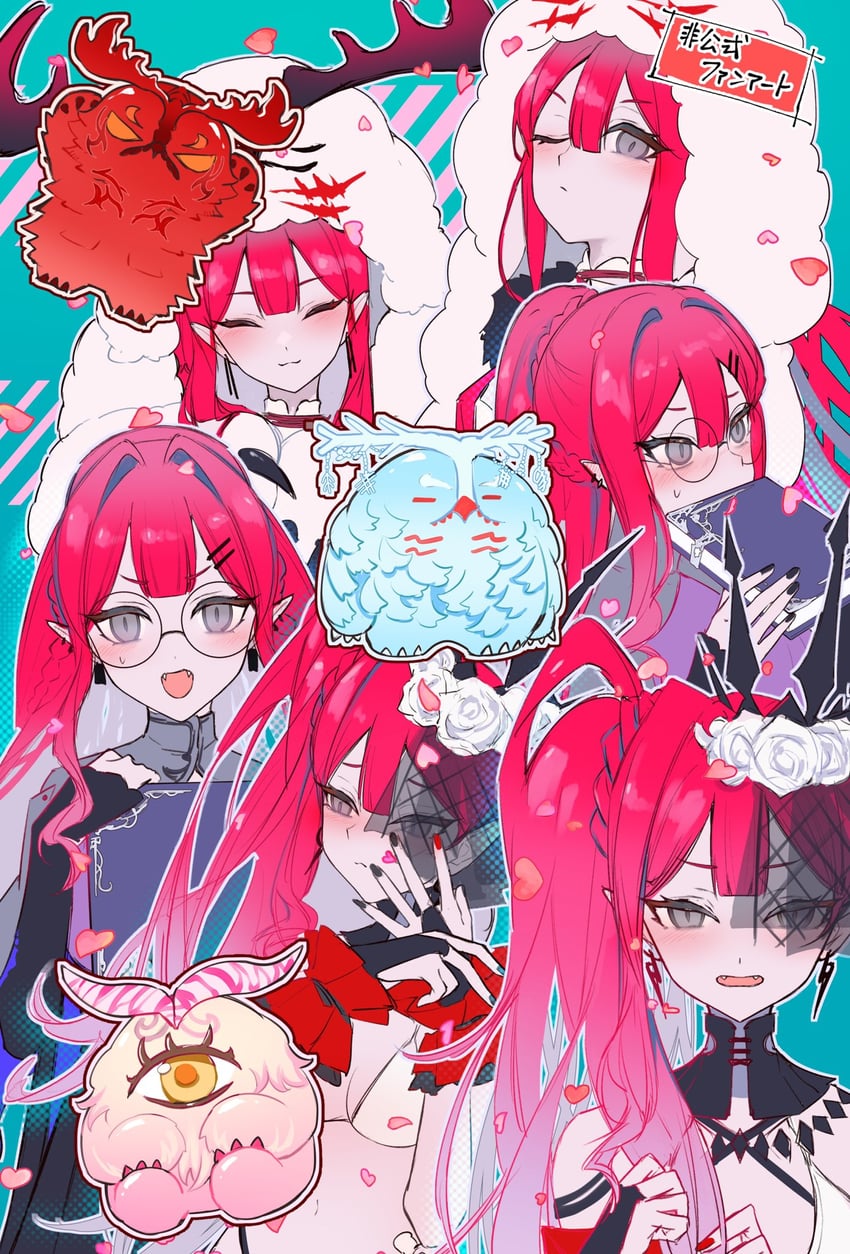 baobhan sith, cernunnos, oceanunnos, burnunnos, and succunnos (fate and 1 more) drawn by 00kashian00