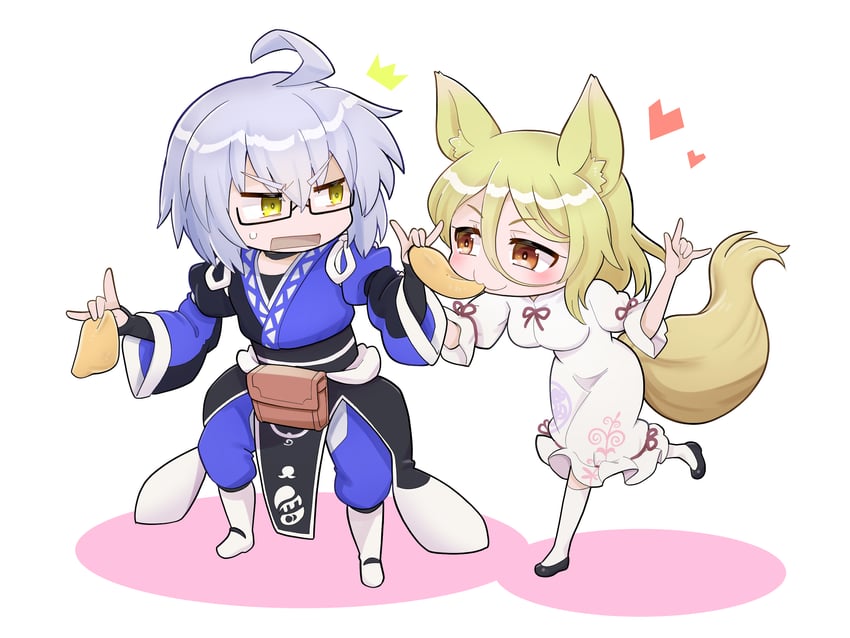 morichika rinnosuke and kudamaki tsukasa (touhou) drawn by futa_(nabezoko)