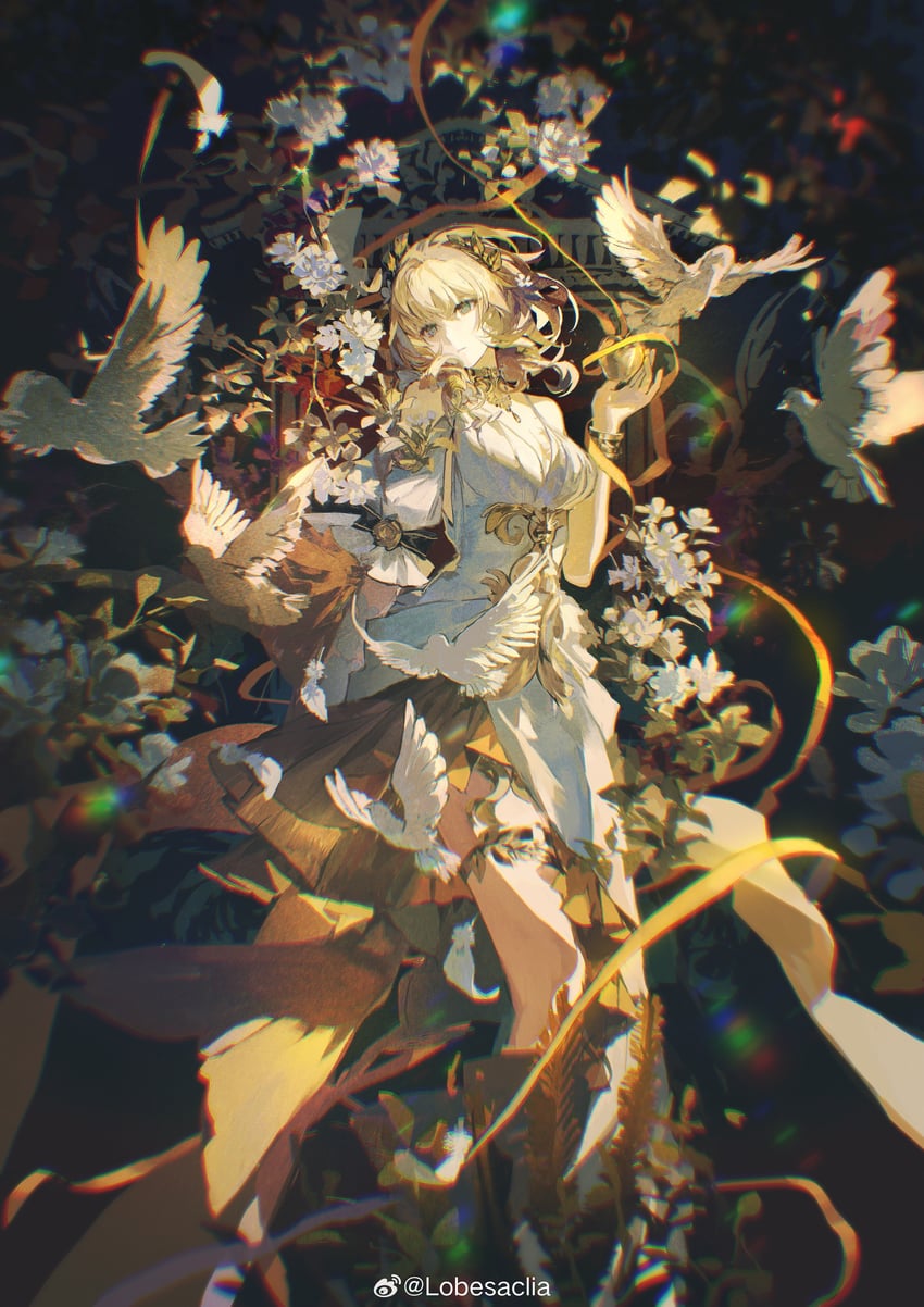 aglaea (honkai and 1 more) drawn by lobelia_(saclia)