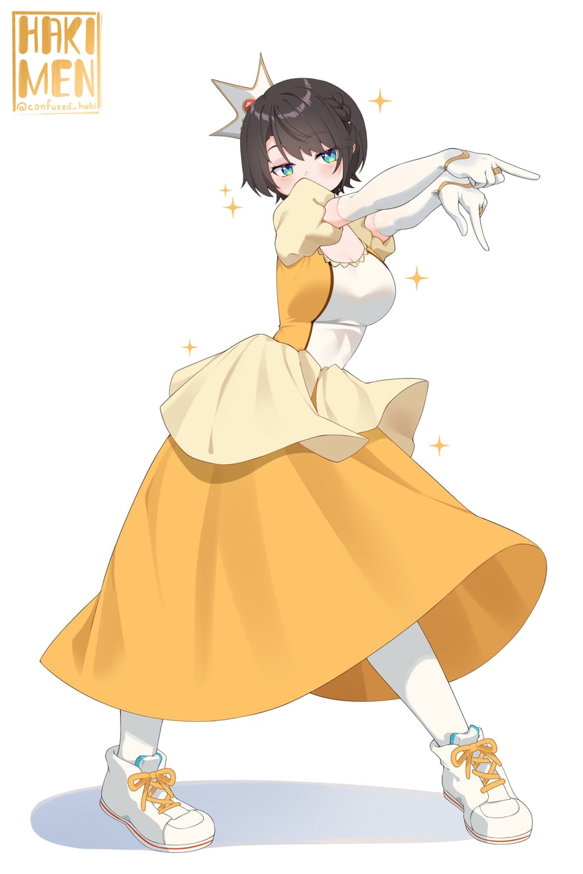 oozora subaru (hololive and 1 more) drawn by hakimen