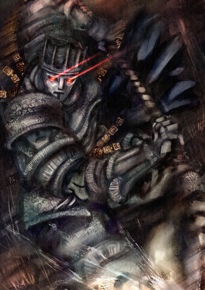 champion gundyr (dark souls and 1 more) drawn by nightmaresyrup