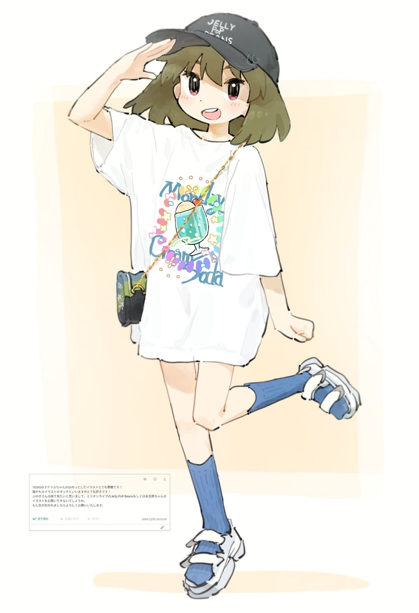 nagayoshi subaru (idolmaster and 2 more) drawn by nendo23
