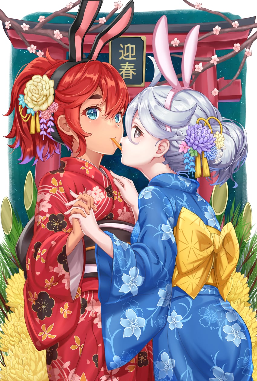 suletta mercury and miorine rembran (gundam and 1 more) drawn by nonoa-cg