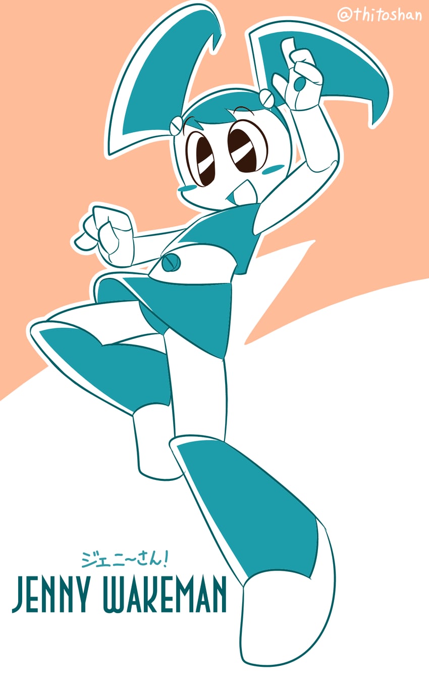jenny wakeman (my life as a teenage robot) drawn by thitoshan
