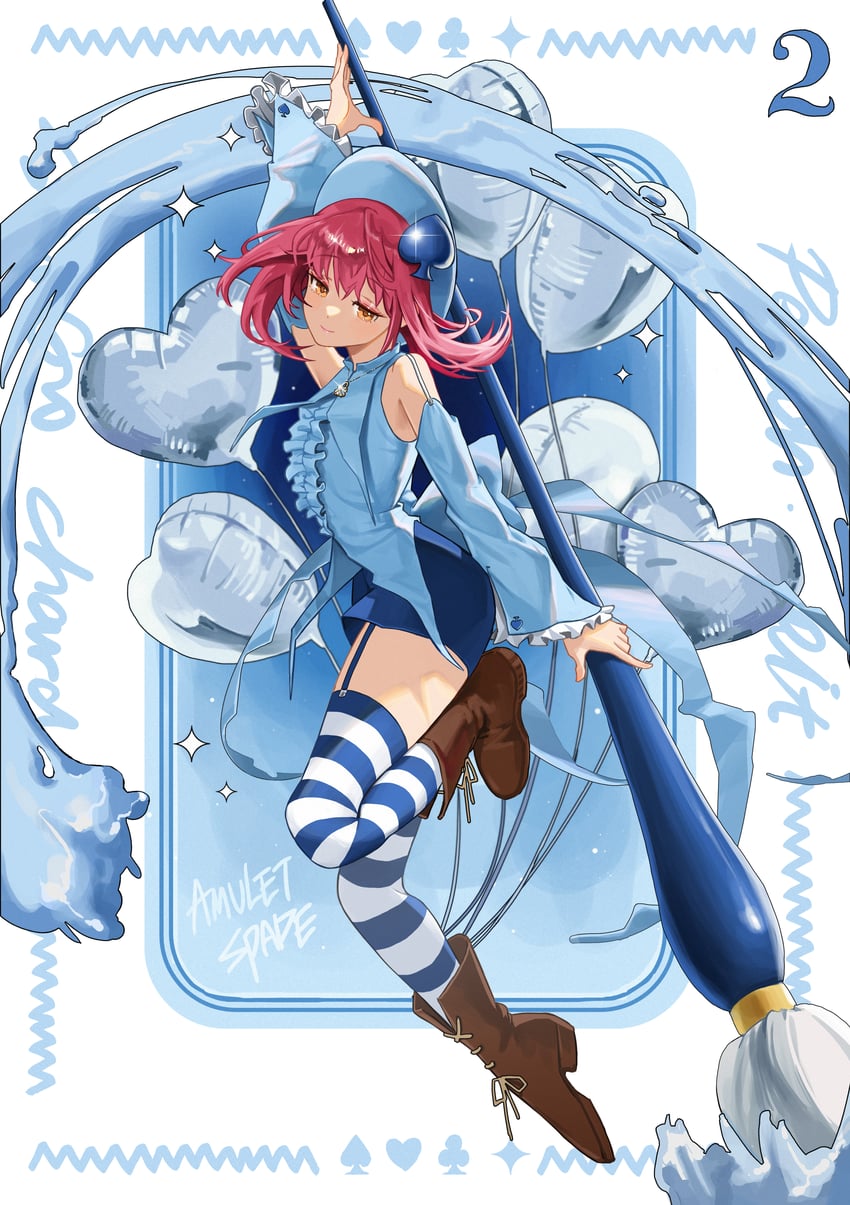 hinamori amu and amulet spade (shugo chara!) drawn by rhtkd