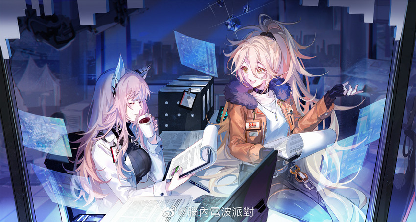 persicaria and sol (girls' frontline and 1 more) drawn by hitokoto