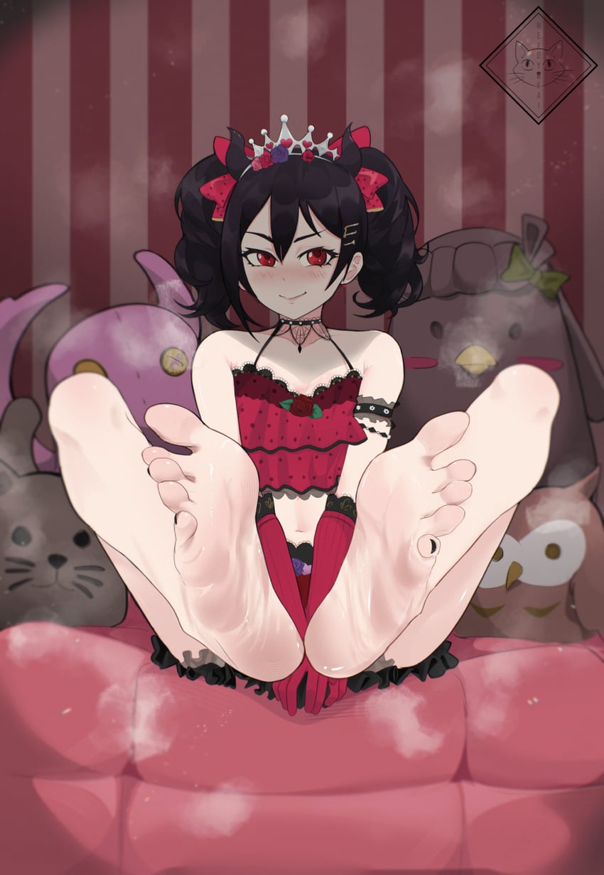 yazawa nico (love live! and 2 more) drawn by nekoyokai