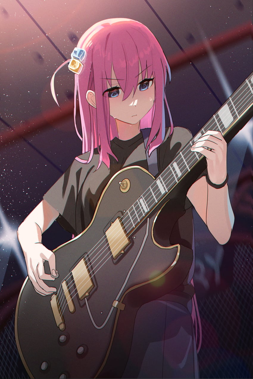 gotoh hitori (bocchi the rock!) drawn by ziki_(gkdlfnzo1245)