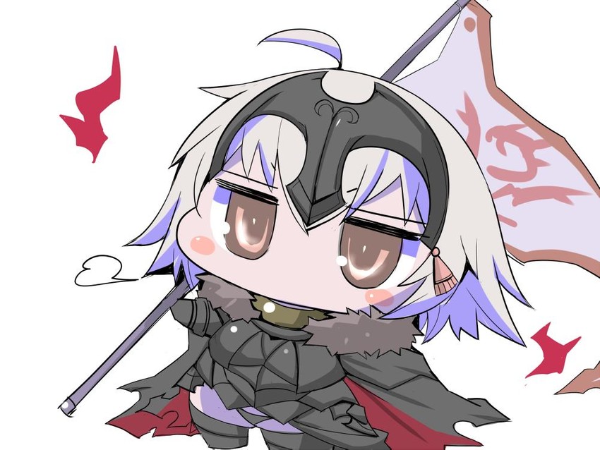 jeanne d'arc alter (fate and 1 more) drawn by sako_(bosscoffee)
