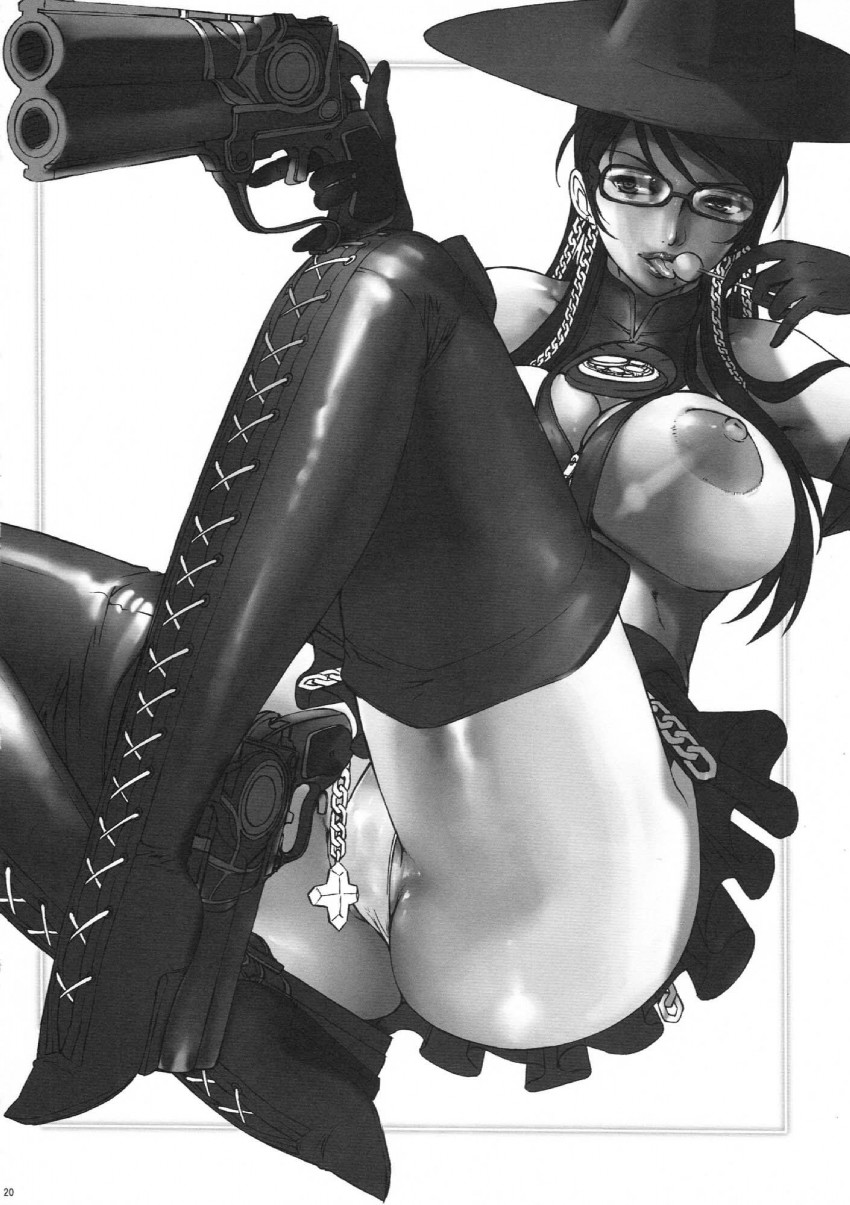 bayonetta (bayonetta and 1 more) drawn by juubaori_mashumaro
