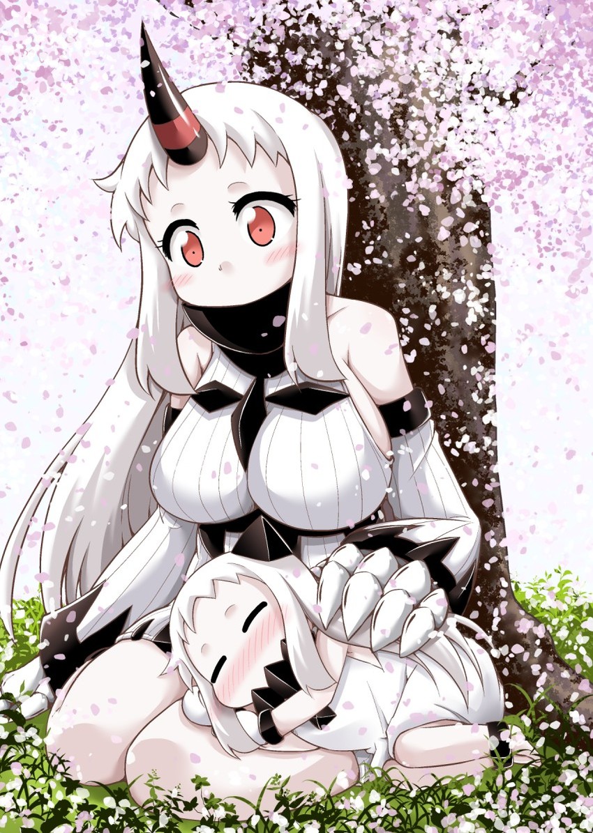 northern ocean princess and seaport princess (kantai collection) drawn by yamato_nadeshiko
