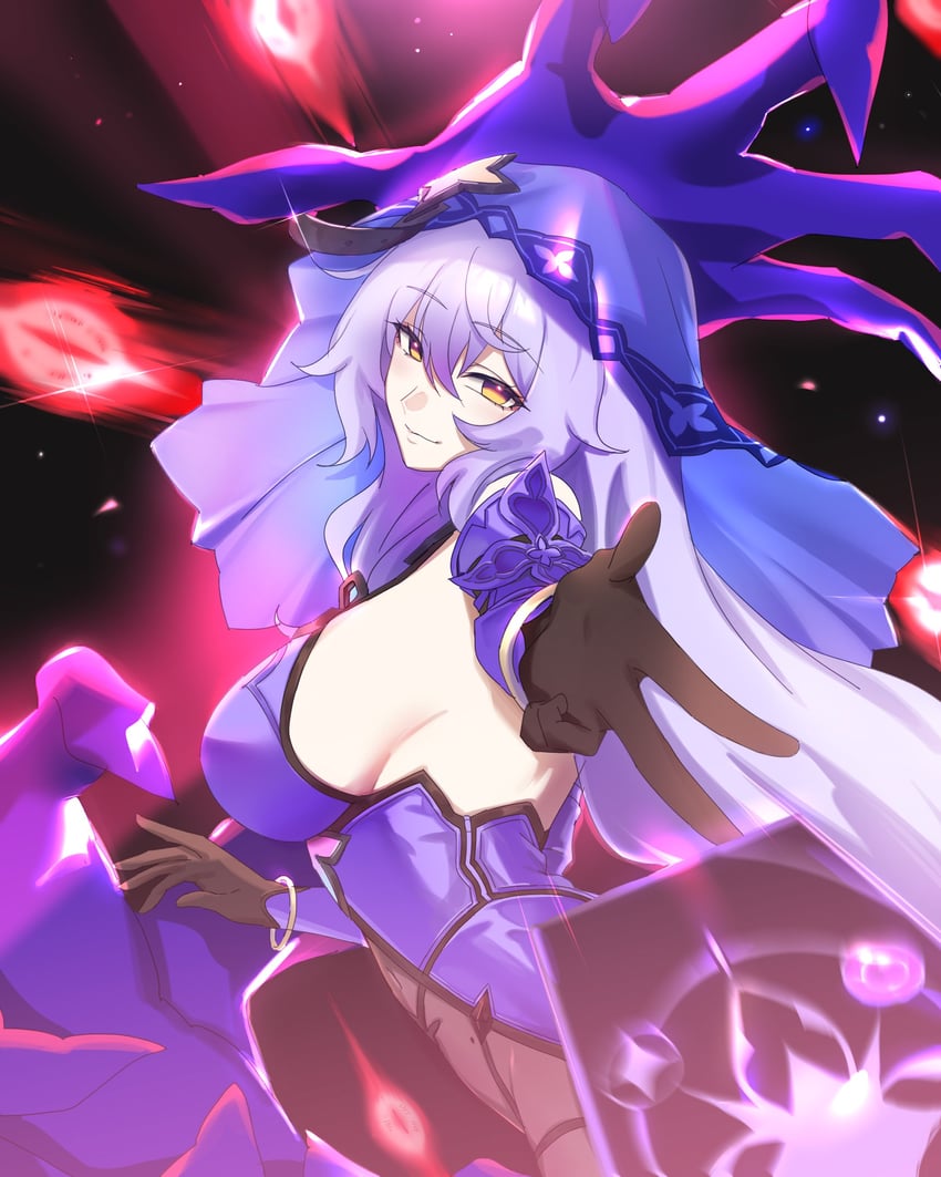 black swan (honkai and 1 more) drawn by kame_(addlechicken)