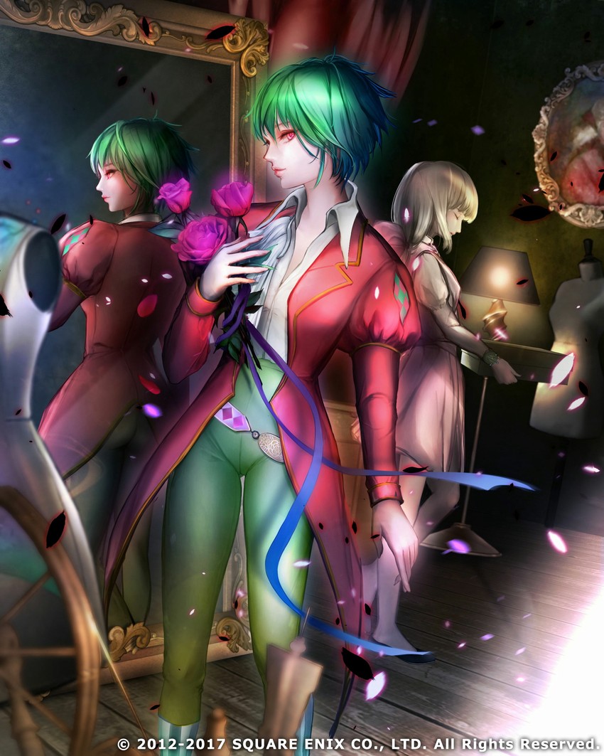 asellus and gina (saga and 3 more) drawn by kuromori_makoto