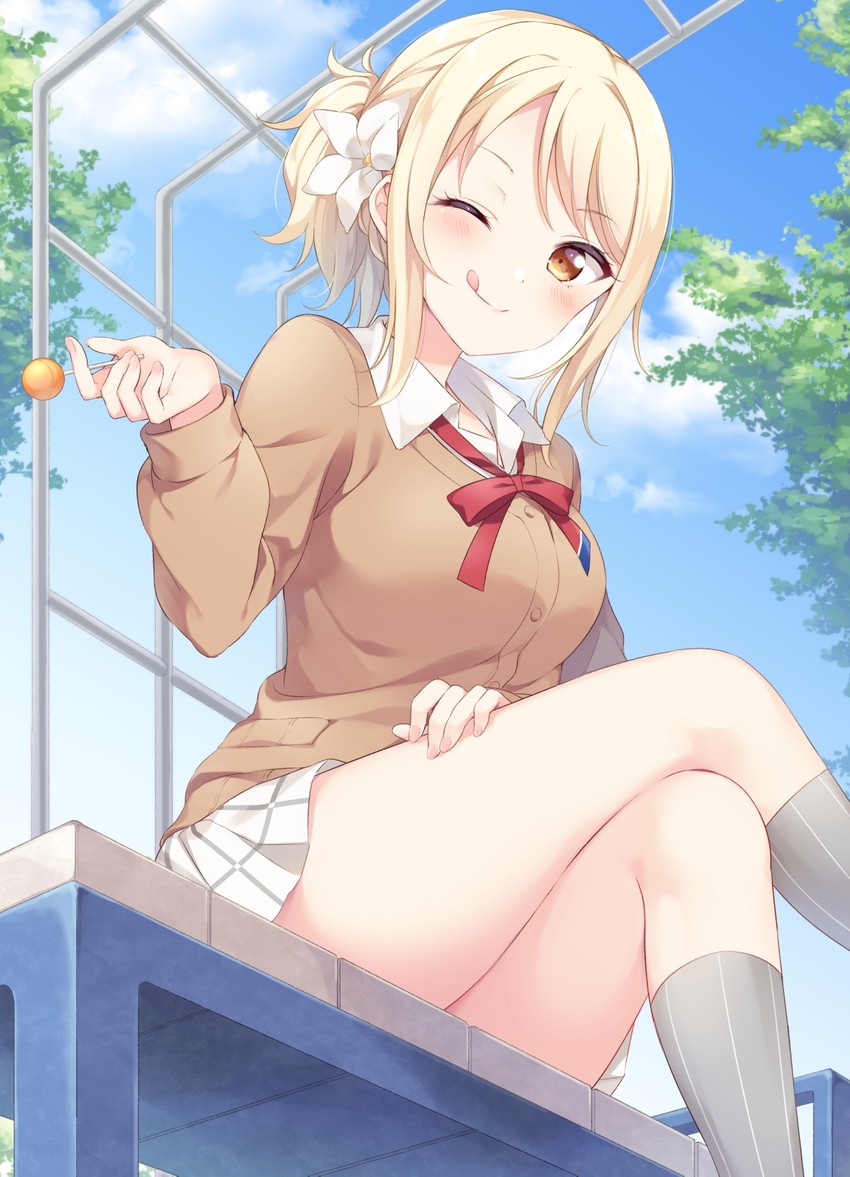 miyashita ai (love live! and 2 more) drawn by hazuki_(sutasuta)