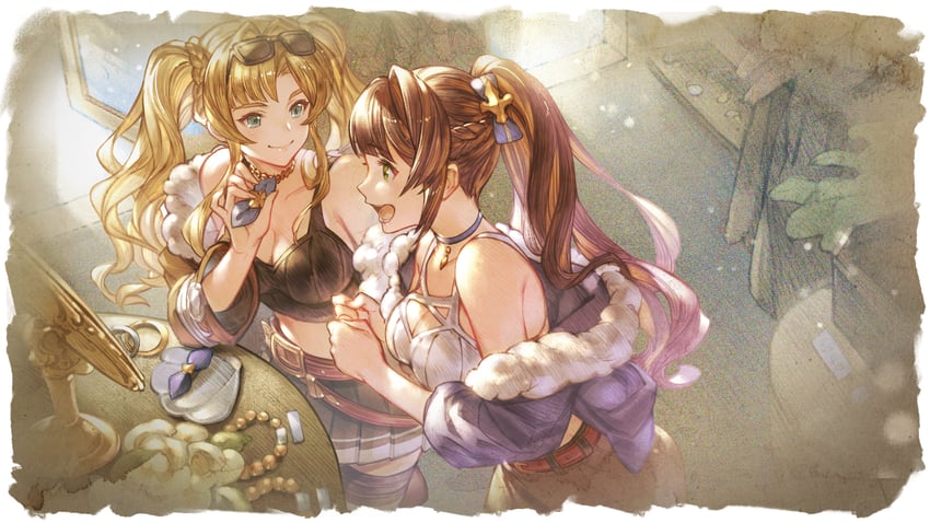zeta and beatrix (granblue fantasy and 1 more) drawn by minaba_hideo