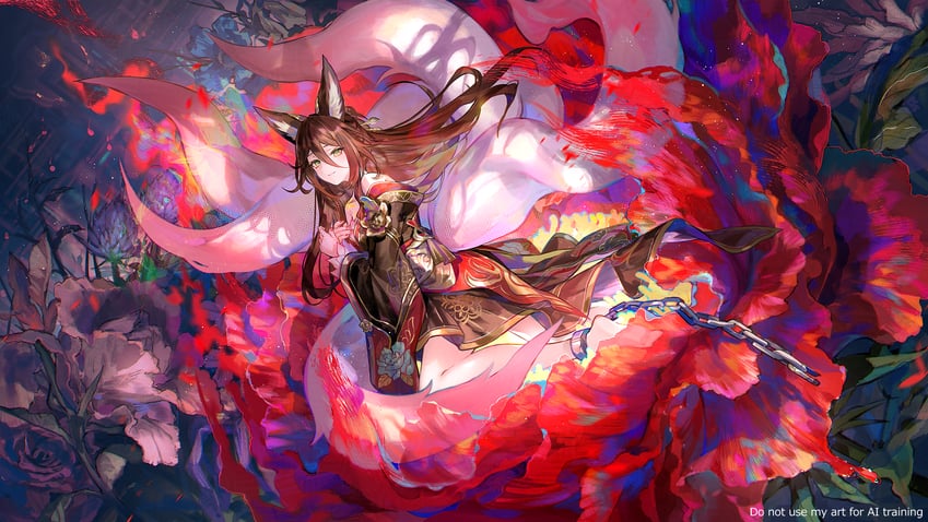 tingyun and fugue (honkai and 1 more) drawn by fuzichoco