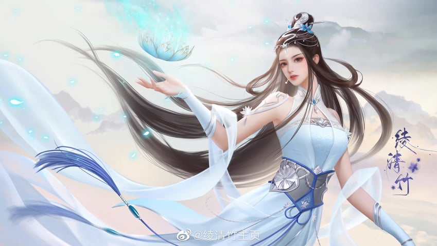 ling qingzhu (wu dong qian kun) drawn by ling_qingzhu_zhuye
