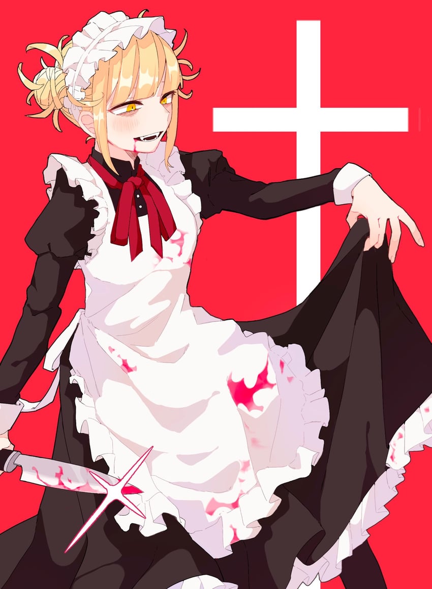 toga himiko (boku no hero academia) drawn by vvd_clr