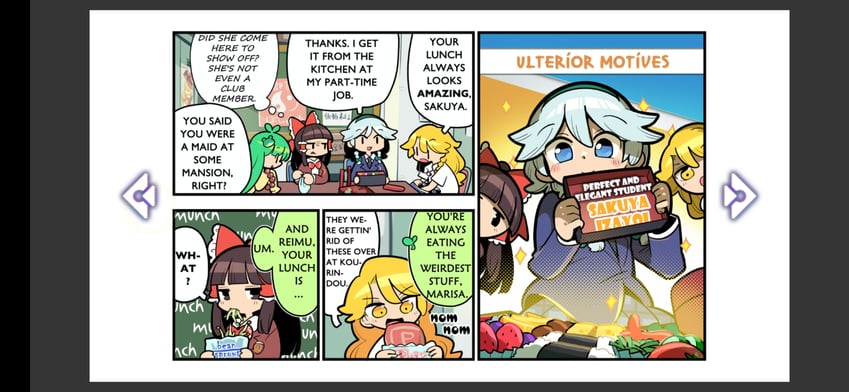 hakurei reimu, kirisame marisa, izayoi sakuya, and kochiya sanae (touhou and 1 more) drawn by moyazou_(kitaguni_moyashi_seizoujo)