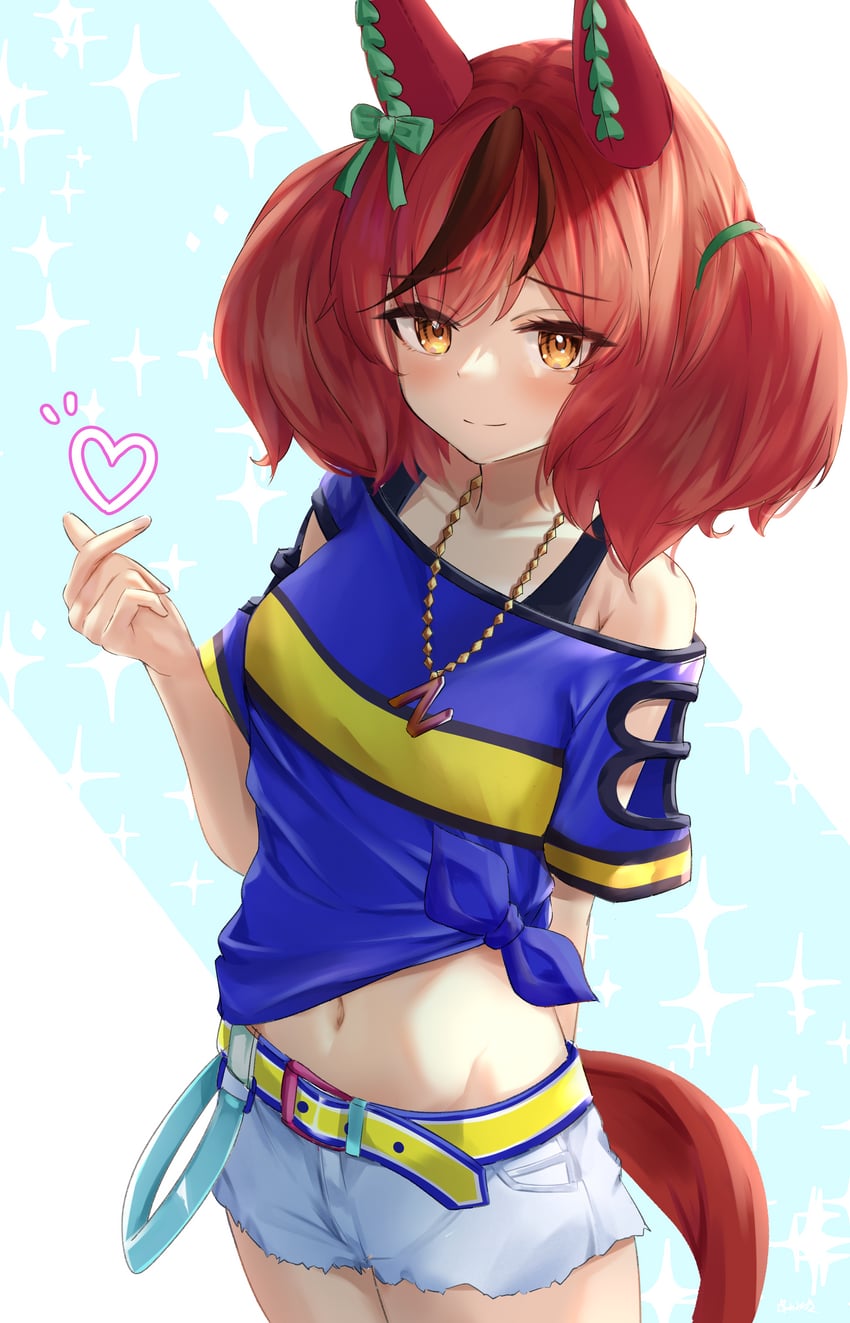 nice nature and daitaku helios (umamusume) drawn by miyama_mizuki_(hoshihoshi1220)