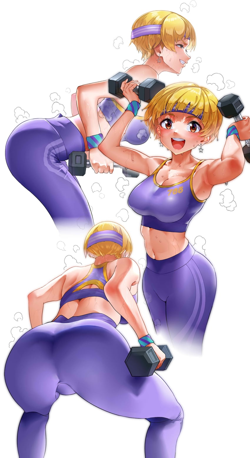 fukuda noriko (idolmaster and 1 more) drawn by kilesha
