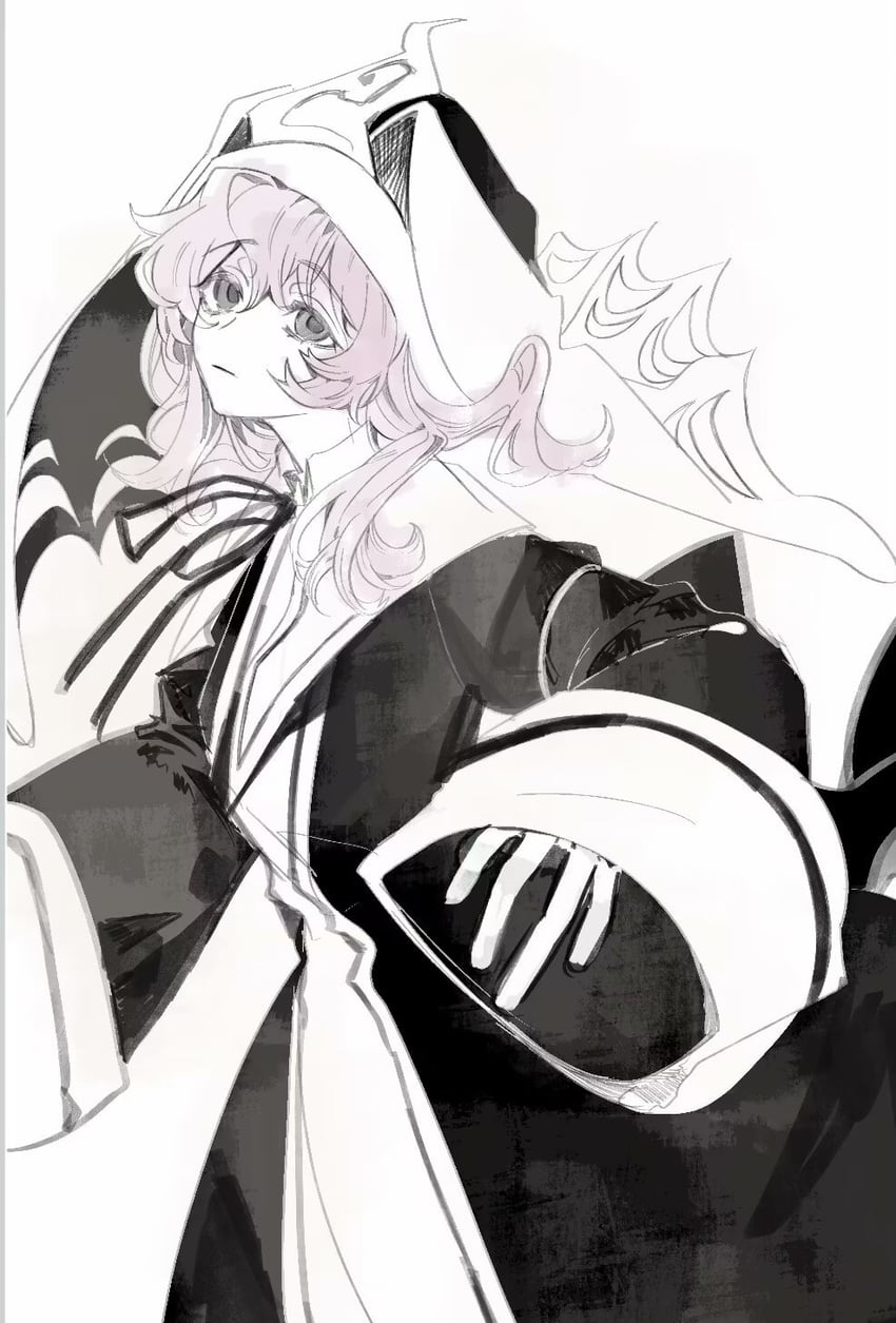 saigyouji yuyuko (touhou and 1 more) drawn by xian_qishui
