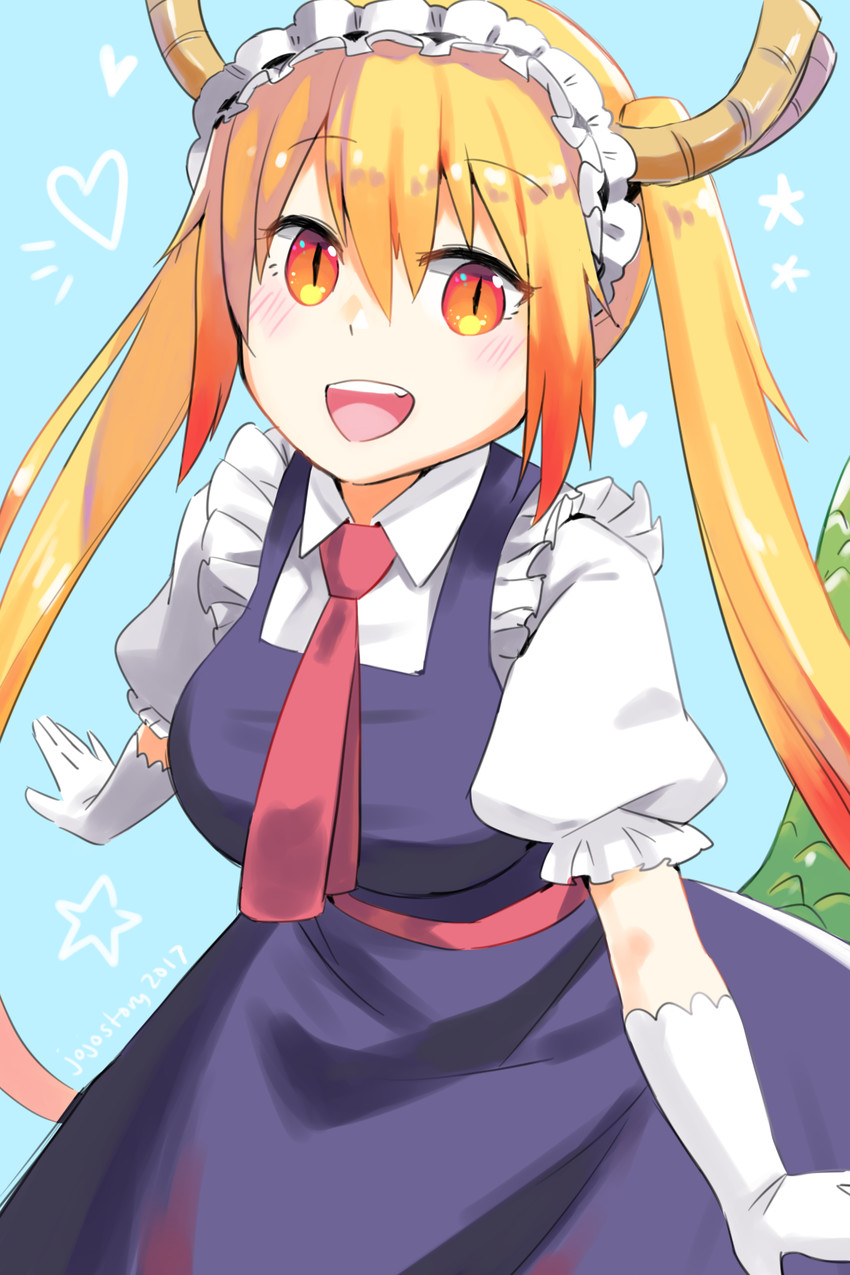 tohru (kobayashi-san chi no maidragon) drawn by joy_kim