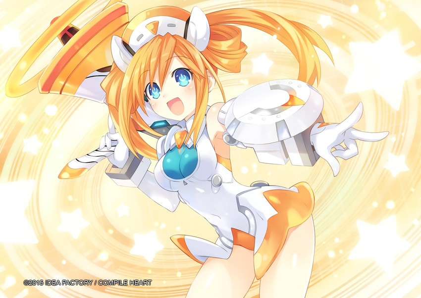 orange heart (neptune and 1 more) drawn by tsunako