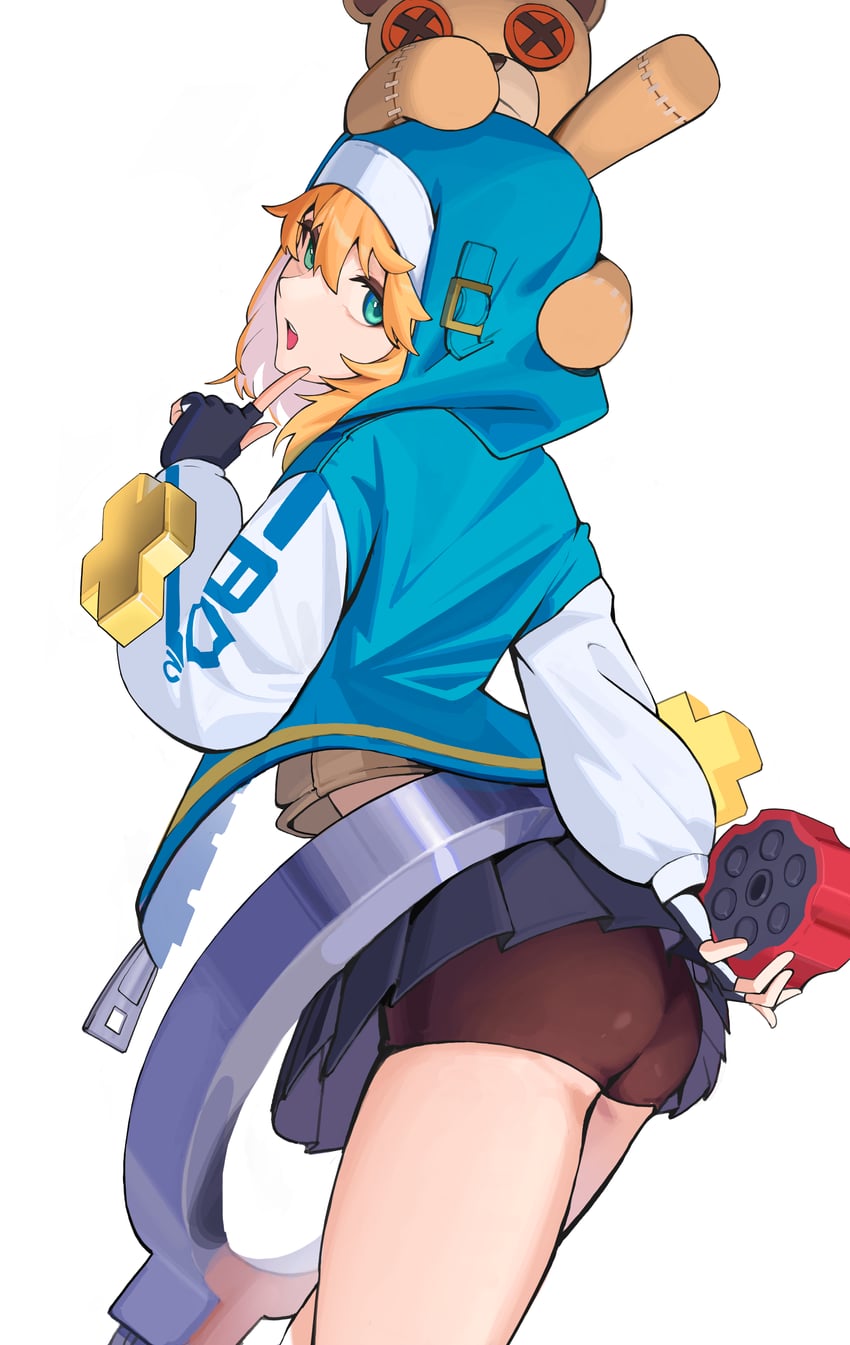 bridget and roger (guilty gear and 1 more) drawn by ddul_(hauluimubingoj1)