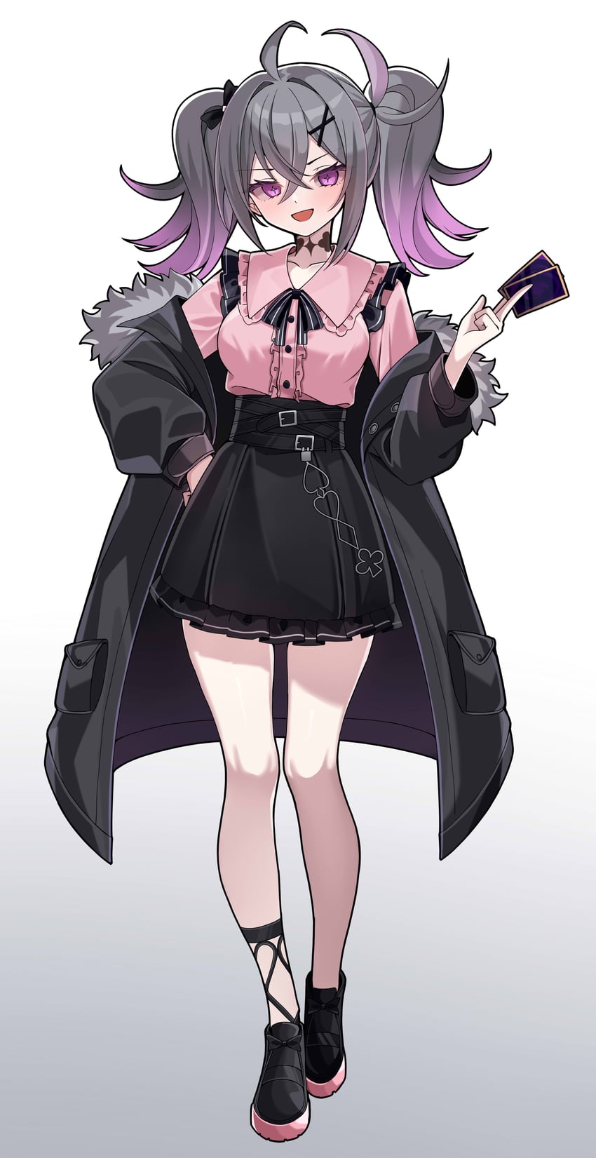 asuha senahara (all in abyss: judge the fake) drawn by wayanfa