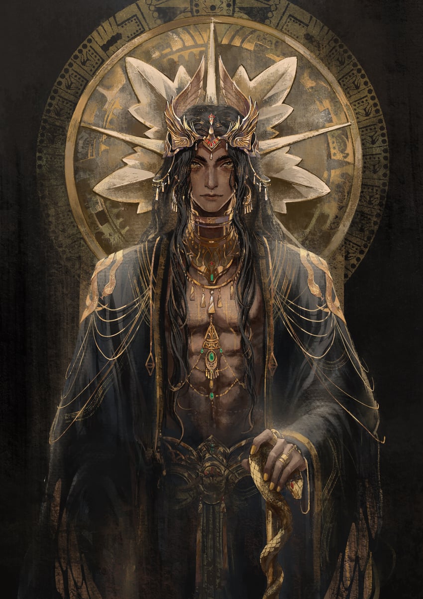 azik eggers (lord of the mysteries) drawn by lunara