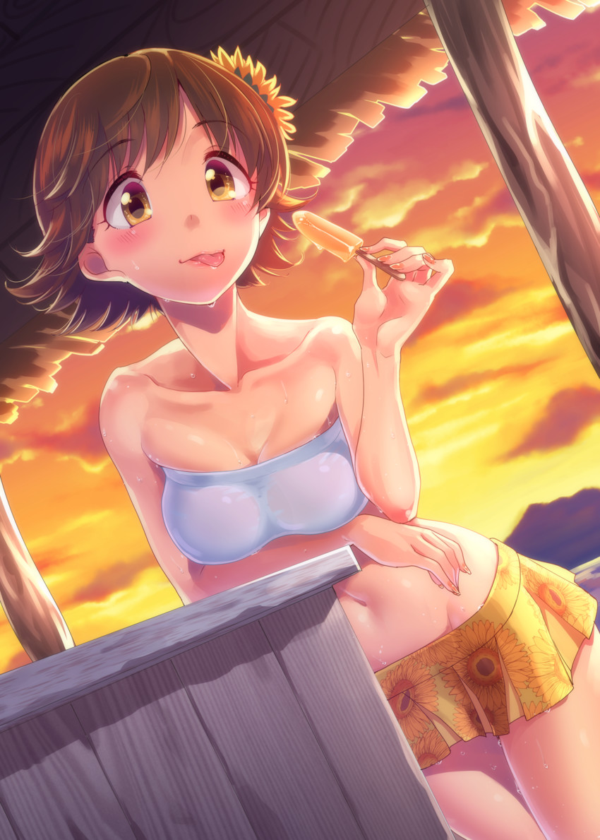 honda mio (idolmaster and 1 more) drawn by hakkaku_shikimi