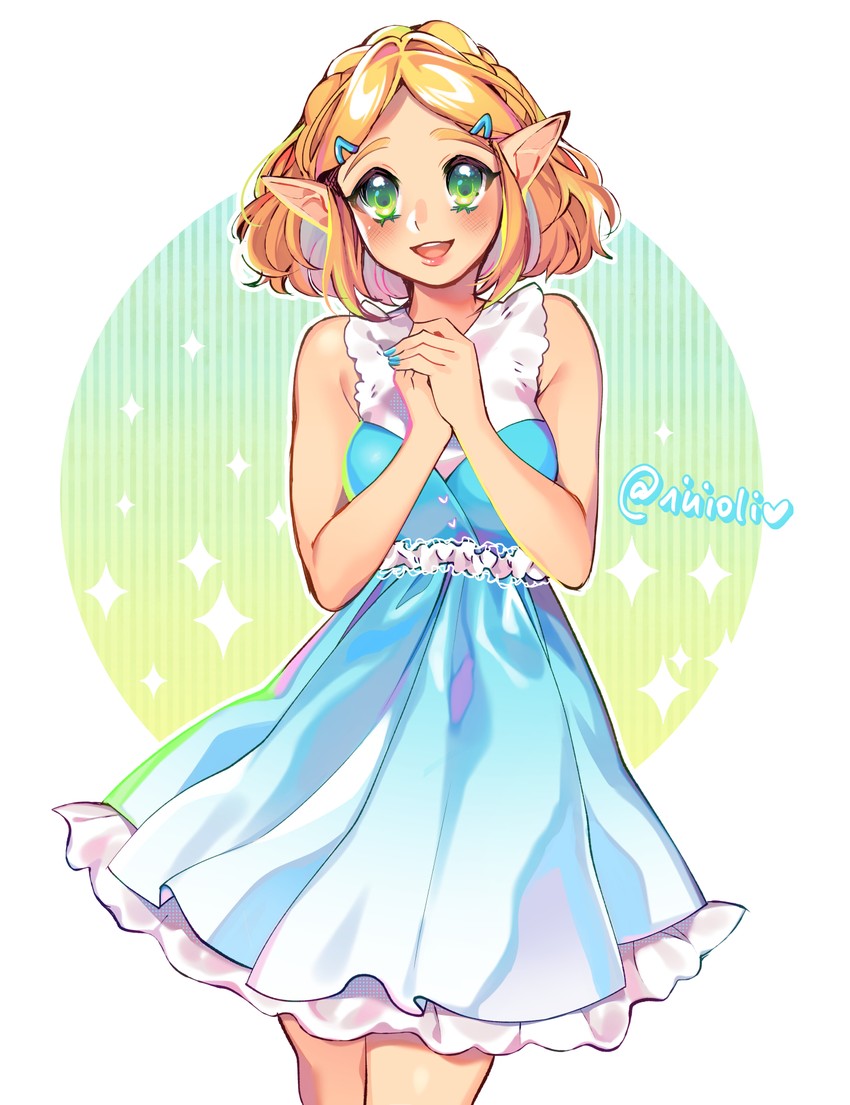 princess zelda (the legend of zelda and 1 more) drawn by inioli