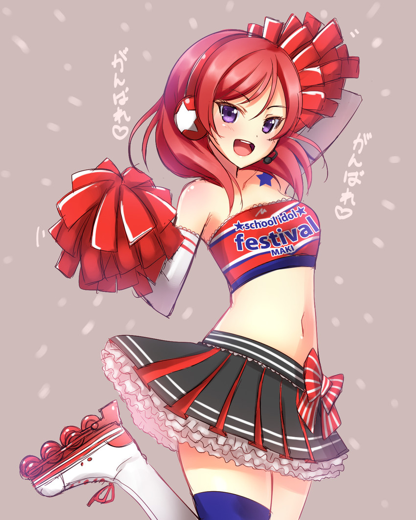 nishikino maki (love live! and 2 more) drawn by yu-ta