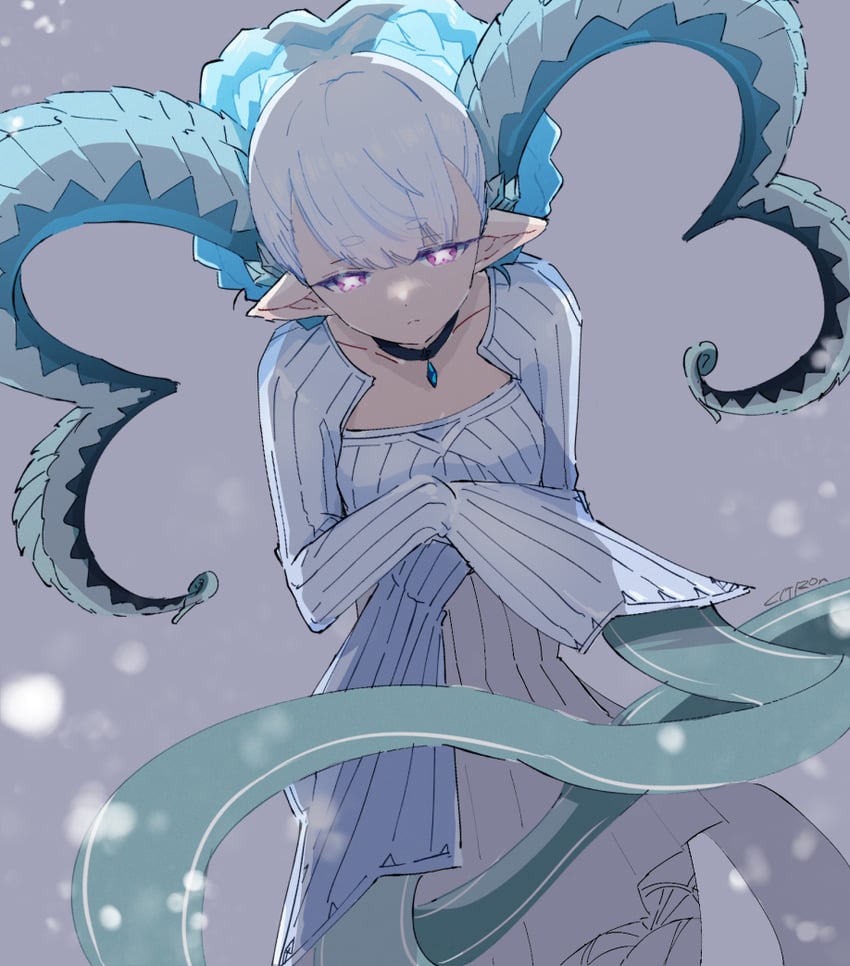 tiamat and larva tiamat (fate and 2 more) drawn by citron80citron