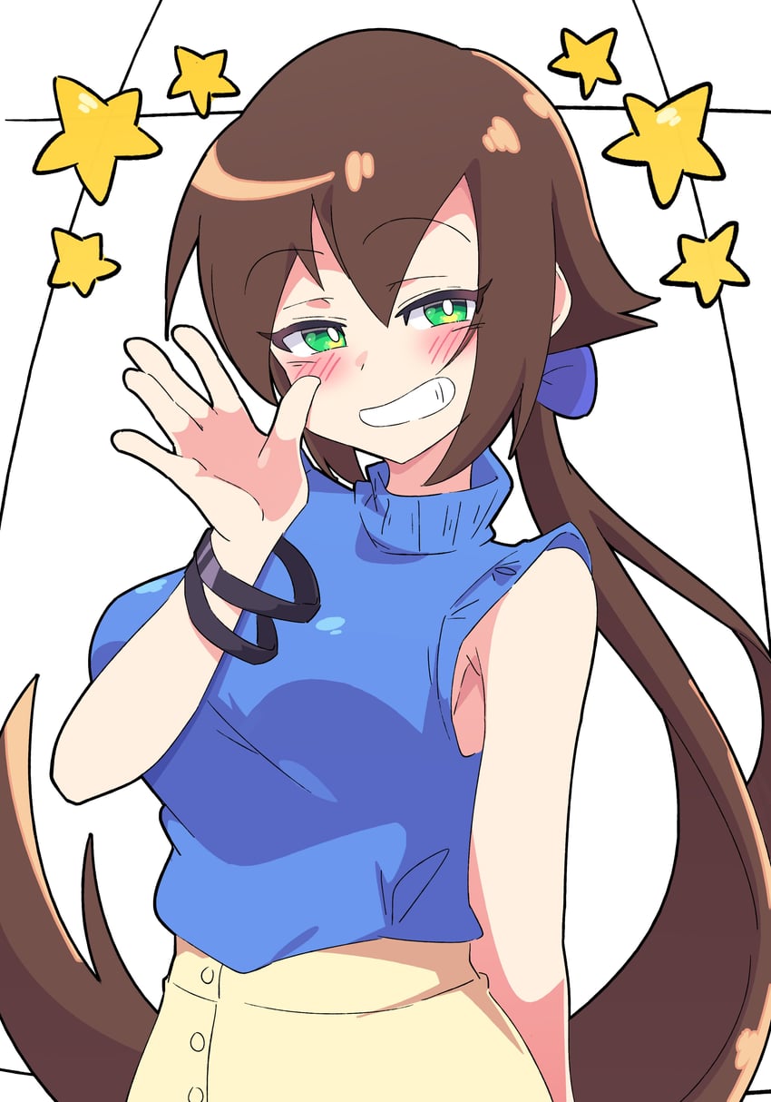aile (mega man and 1 more) drawn by buzzlyears