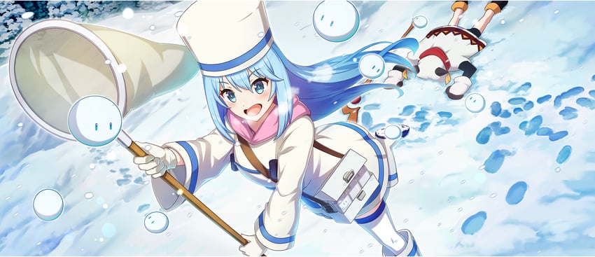 megumin and aqua (kono subarashii sekai ni shukufuku wo! and 1 more)