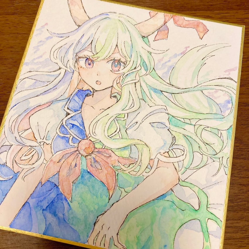 kamishirasawa keine and ex-keine (touhou) drawn by mozukuzu_(manukedori)