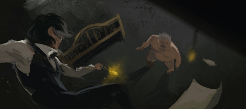 klein moretti (lord of the mysteries) drawn by scholarmeow
