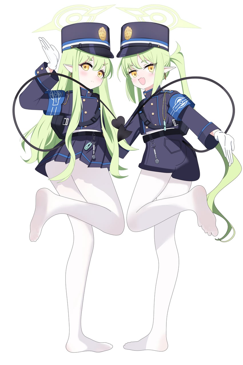 hikari and nozomi (blue archive) drawn by fs_(sdamsd21321)