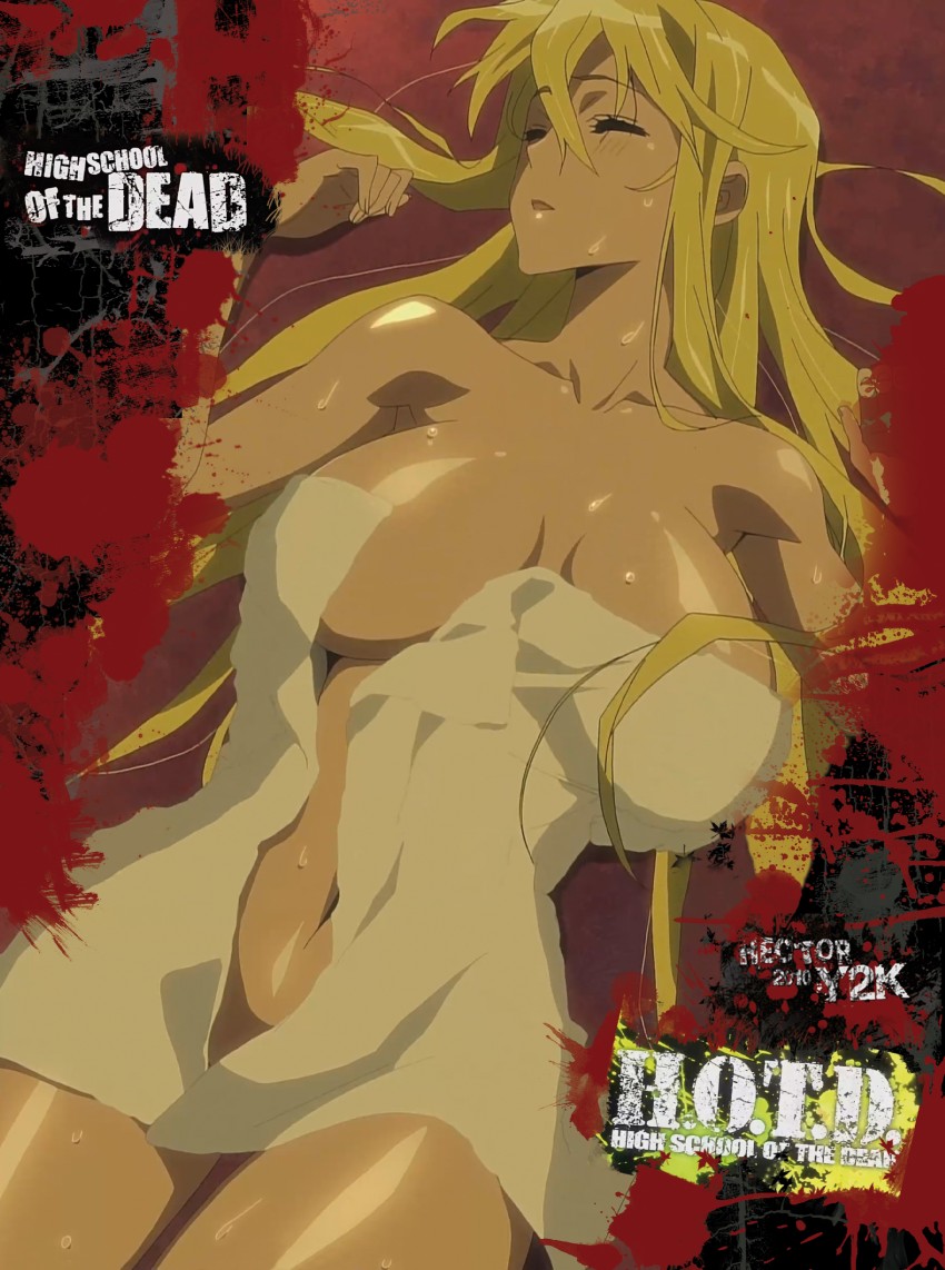 marikawa shizuka (highschool of the dead) drawn by satou_shouji
