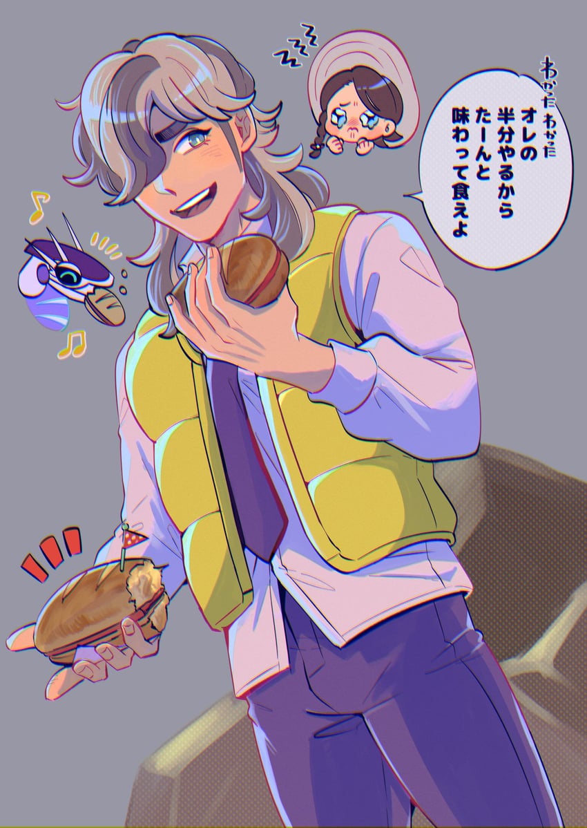 juliana, arven, and miraidon (pokemon and 1 more) drawn by kisuke_(oic_engawa)