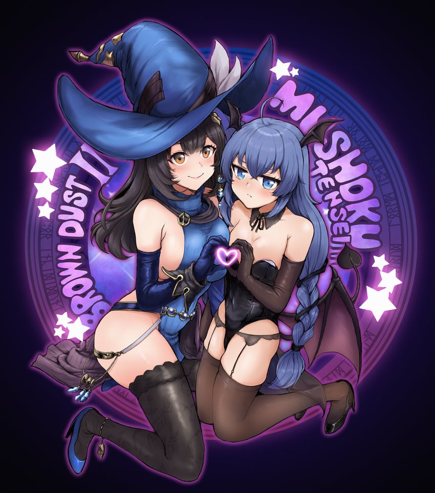 roxy migurdia and scheherazade (mushoku tensei and 2 more) drawn by os_(kazos)