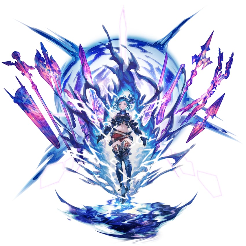 djeeta and guider to the eternal edge (granblue fantasy) drawn by minaba_hideo