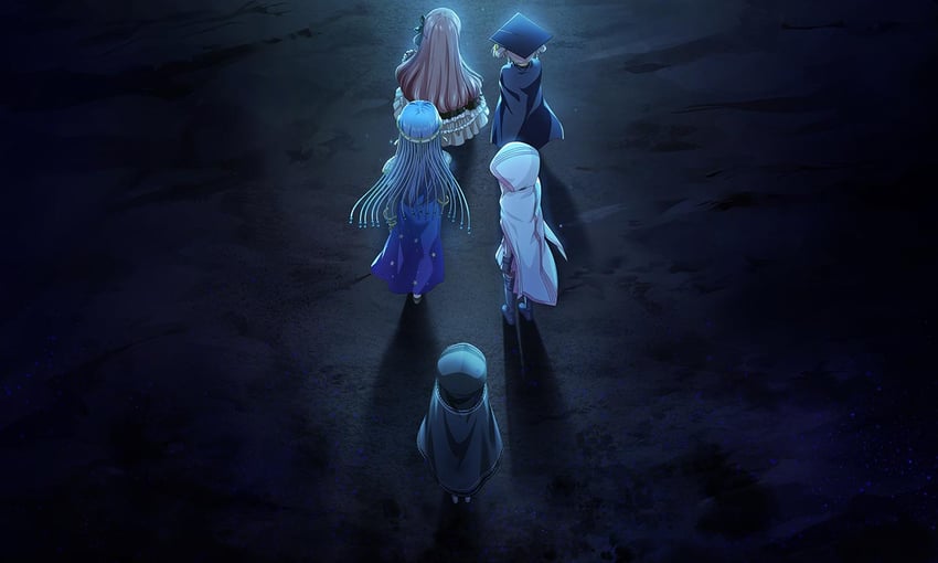 tamaki iroha, nanami yachiyo, satomi touka, hiiragi nemu, and kuroe (mahou shoujo madoka magica and 1 more)